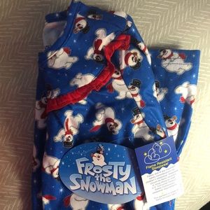 ❄️ Toddler Frosty the Snowman Nightgown ☃️ 🧣